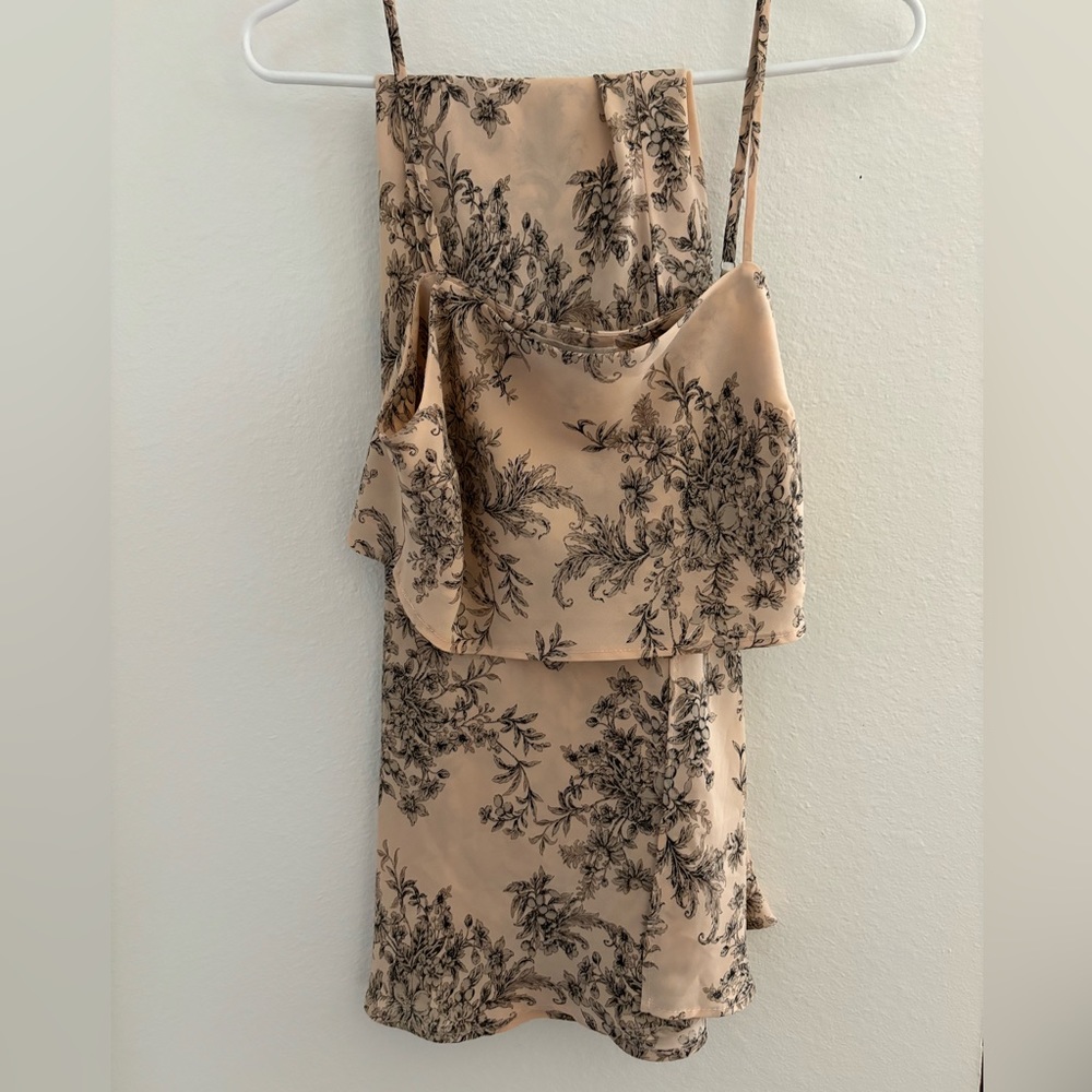 2 piece boutique set skirt and top